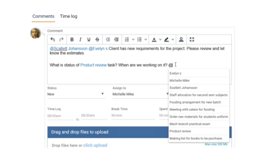 @mentions for you to collaborate seamlessly with your teams