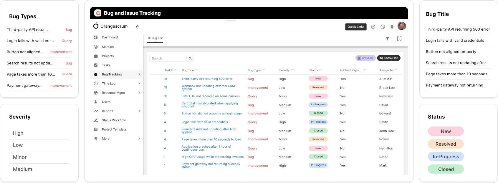 Bug and Issue Tracking