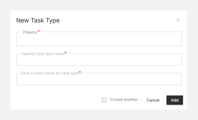 Creating a new task type