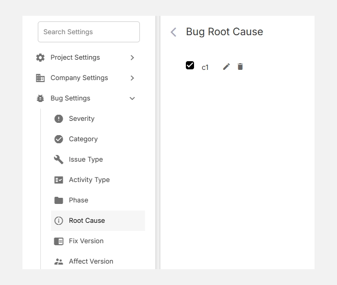 Editing or deleting a root cause