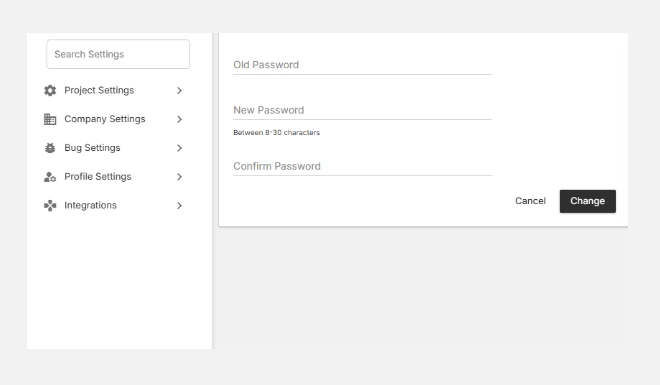 How to change your password