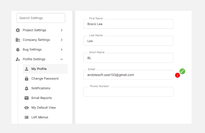 How to update your profile