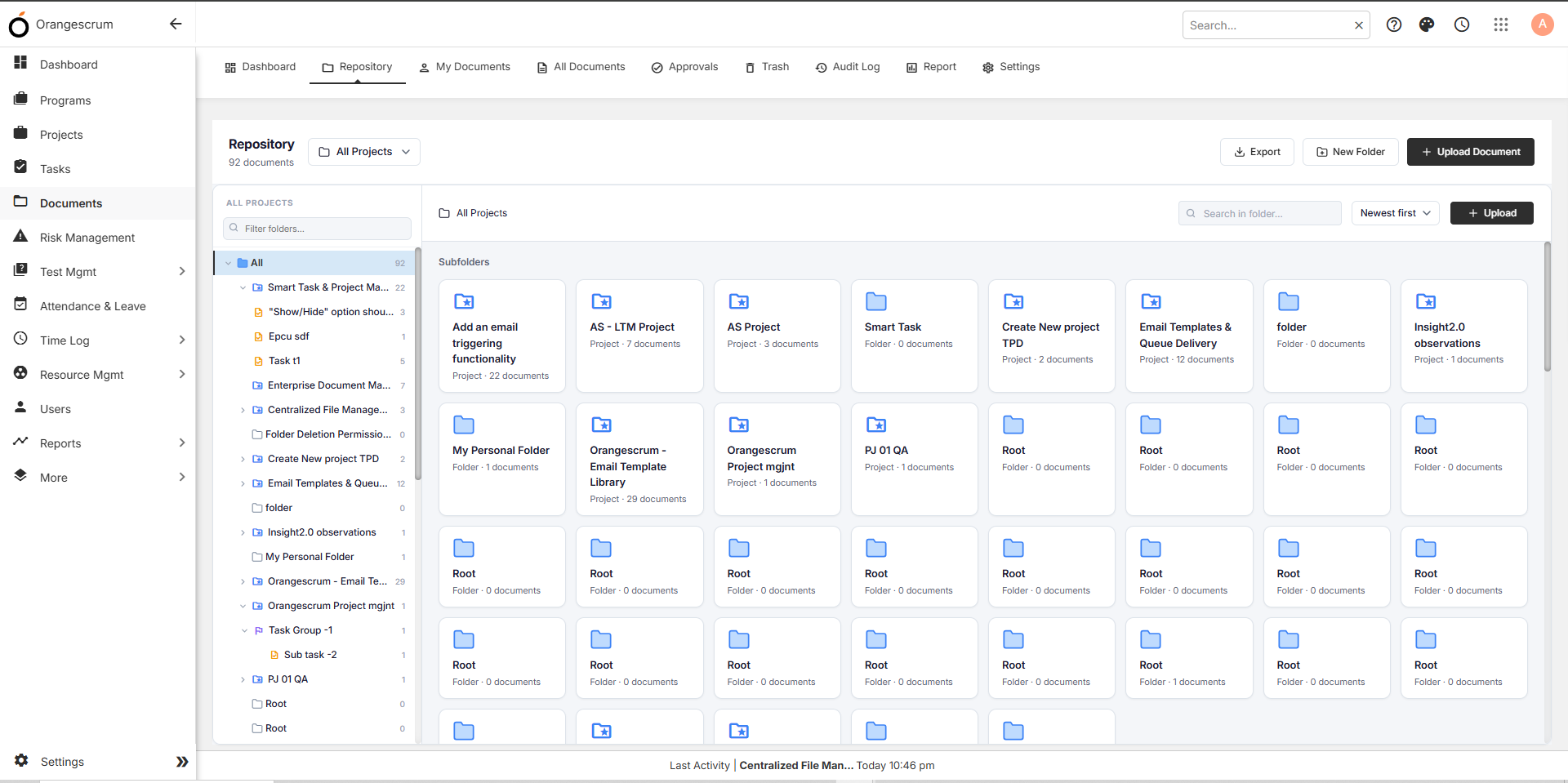 Real-Time Collaboration in Orangescrum